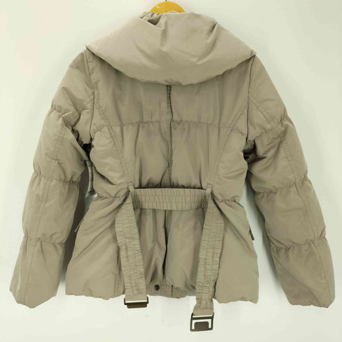バーバリーロンドン BURBERRY LONDON 裏地シャドー ノバチェック 前立て ポケット フーデット ダウン ジャケット ダウン90% レディース 40