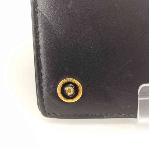 ヴェルサーチ VERSACE レザー二つ折り長財布 メンズ