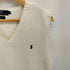 ポロバイラルフローレン Polo by RALPH LAUREN 90S ワンポイント ポニー刺繍 コットン ベスト メンズ import:M