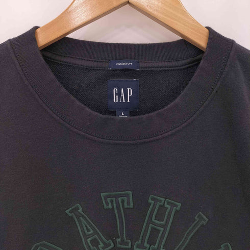 ギャップ Gap Athletic ヴィンテージソフト フレンチテリー オーバーサイズ スウェットトレーナー メンズ L