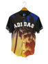 アディダス adidas パームツリー柄 ベースボールシャツ メンズ JPN:S