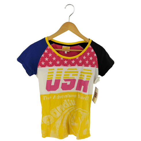 CO&LU Y2K USAプリントTシャツ レディース M