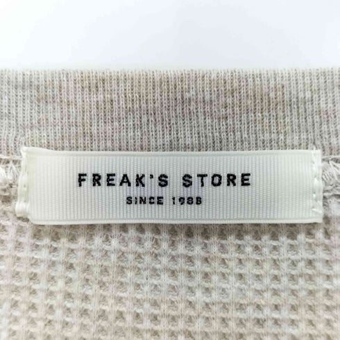 フリークスストア FREAKS STORE ワッフル サーマル メンズ FREE