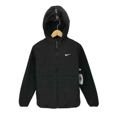 ナイキ NIKE ナイロン スウッシュロゴジップアップフーディ パーカー レディース L