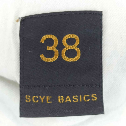 サイベーシックス SCYE BASICS 2タック チノパン メンズ 38