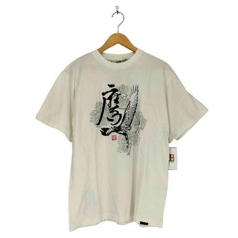 Adapt Design by 和 Japanese pattern 虎 和柄 クルーネックカットソー メンズ JPN:L