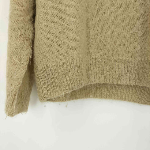 オーラリー AURALEE 21aw BRUSHED SUPER KID MOHAIR KNIT P/O メンズ JPN:4