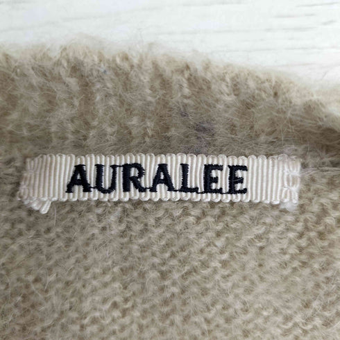 オーラリー AURALEE 21aw BRUSHED SUPER KID MOHAIR KNIT P/O メンズ JPN:4
