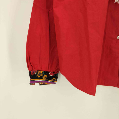 Ozark 80-90S USA製 フリンジレイヤード デザイン L/S シャツ レディース