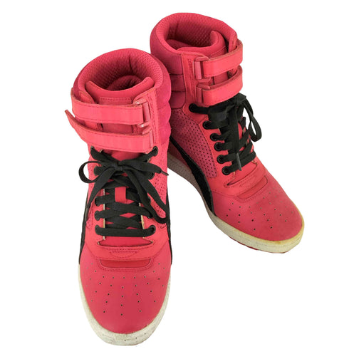 プーマ PUMA Sky Wedge Reptile ヒールスニーカー レディース JPN:24