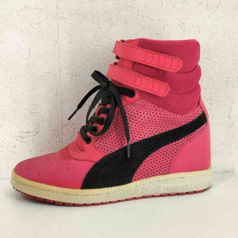 プーマ PUMA Sky Wedge Reptile ヒールスニーカー レディース JPN:24