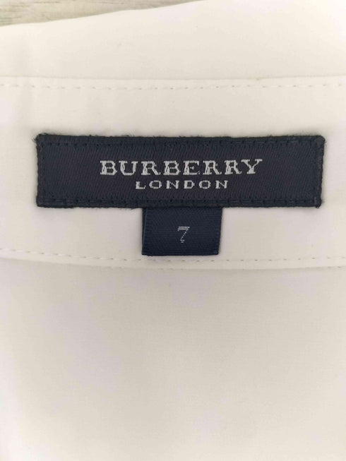 バーバリーロンドン BURBERRY LONDON オープンカラークロップ袖 シャツ レディース 7