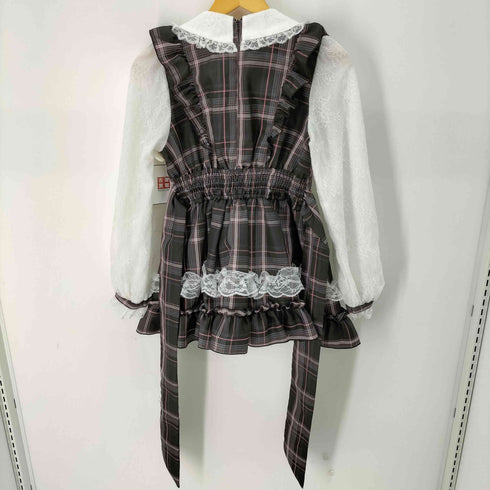 NOEMIE ハートビジューレースアップ セットアップ レディース M
