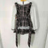 NOEMIE ハートビジューレースアップ セットアップ レディース M
