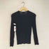 サンローランパリ SAINT LAURENT PARIS ヘンリーネックコットンニット レディース XS