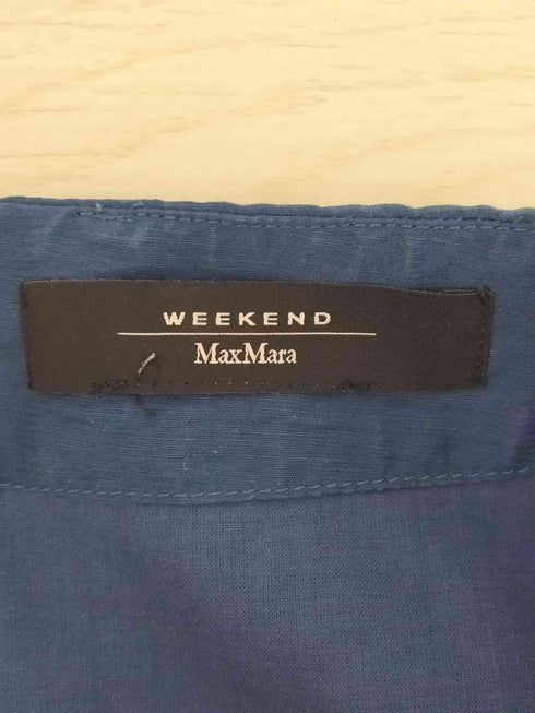 マックスマーラウィーケンドライン Max Mara WEEKEND LINE プリーツクルーネックワンピース レディース