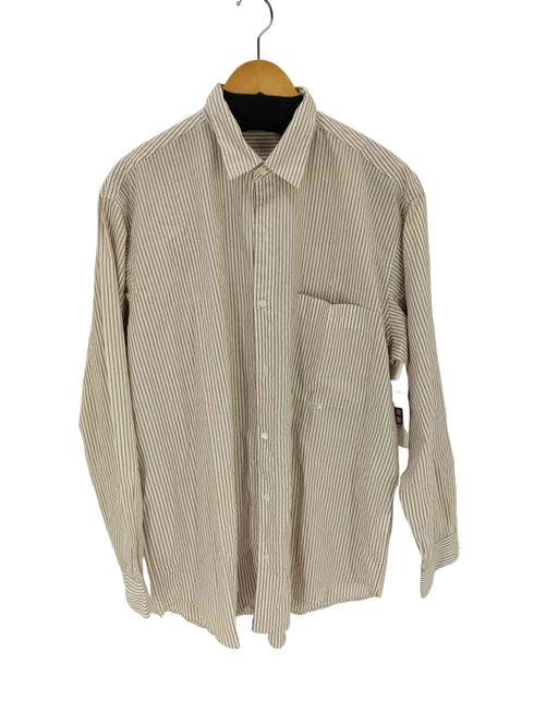パパス papas WALL GUY SHIRT PAPAS レギュラーカラーストライプシャツ メンズ import:L