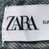 ザラ ZARA ウォッシュ 加工 ストレート デニム パンツ レディース 28
