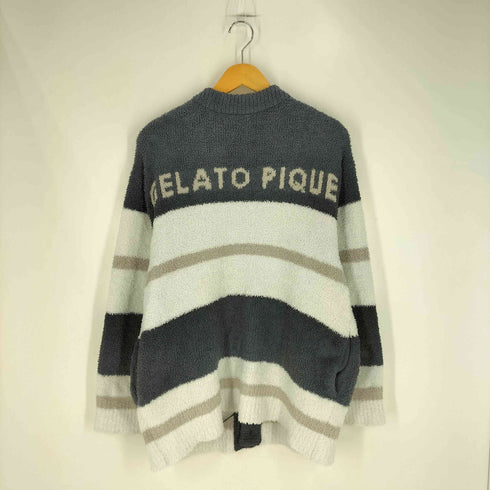 ジェラートピケ gelato pique パウダーボーダーカーディガン メンズ JPN:M