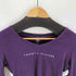 トミーヒルフィガー TOMMY HILFIGER ストーンロゴ vネック L/S Tシャツ レディース import:M