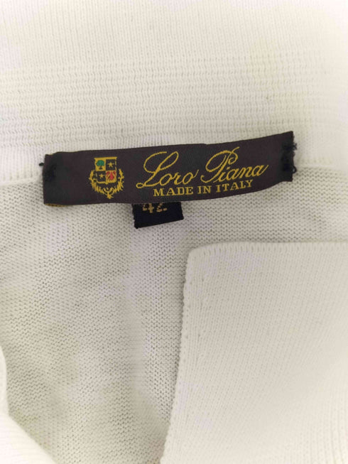 ロロピアーナ Loro Piana イタリア製 コットンポロシャツ メンズ 42