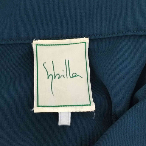 シビラ Sybilla オープンカラーブラウス レディース