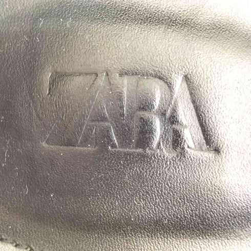 ザラ ZARA レザー タッセル ローファー メンズ EUR:41