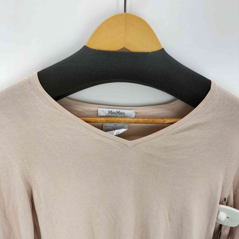 マックスマーラ MAX MARA 白タグ vネックサマーニット レディース import:S