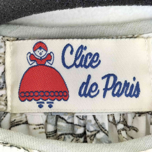 CLICE DE PARIS 花柄 S/S ワンピース レディース