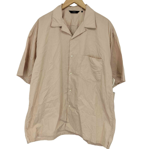 ビームス BEAMS ベーシック ルーズオープンカラーシャツ メンズ JPN:L