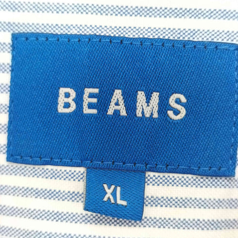ビームス BEAMS 5分袖 イージー ボタンダウンシャツ メンズ JPN:XL
