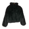 ザラ ZARA フェイクファー ショートコート レディース import:XS