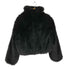 ザラ ZARA フェイクファー ショートコート レディース import:XS