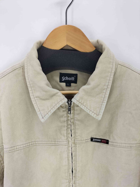 ショット Schott 細畝コーデュロイジップアップジャケット メンズ JPN:L