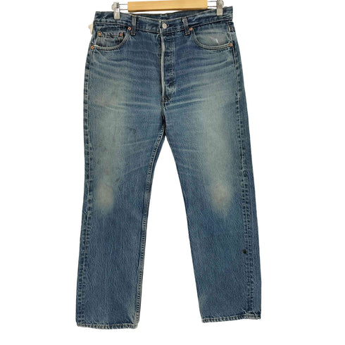 リーバイス Levis 90s 91年製造 USA製 ボタン裏刻印522 501 ボタンフライ デニム メンズ W36L30