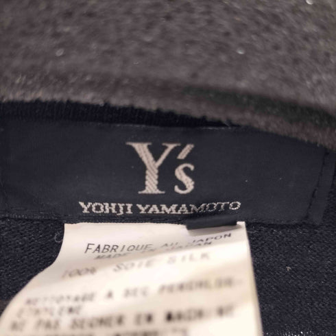 ワイズ Ys 15AW ライン切替 シルク ニット ジャケット レディース JPN:3
