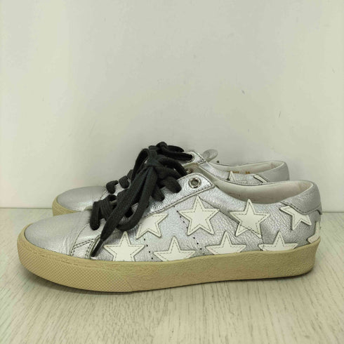 サンローランパリ SAINT LAURENT PARIS スターパッチ ローカットスニーカー レディース EUR:35