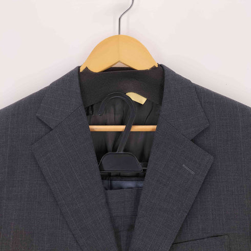 バーバリーロンドン BURBERRY LONDON 2B ピンストライプウールテーラードセットアップ メンズ AB7
