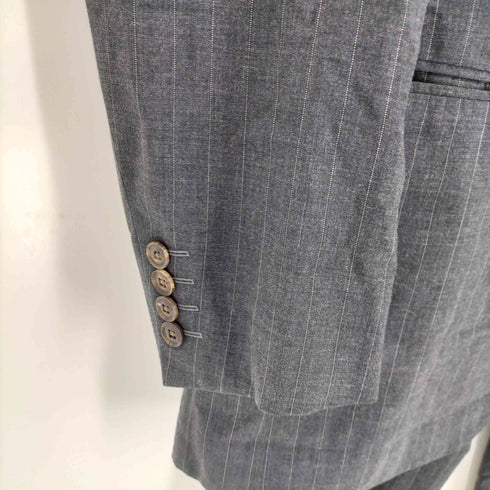 バーバリーロンドン BURBERRY LONDON 2B ピンストライプウールテーラードセットアップ メンズ AB7