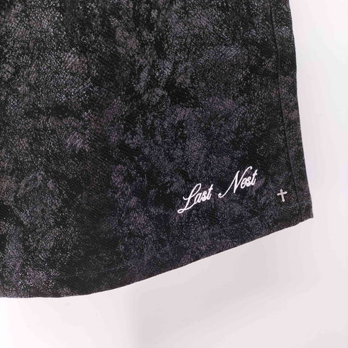 ラストネスト LAST NEST LEATHER SWITCHING SHORTS レザー スイッチング ショーツ メンズ JPN:L