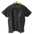 ラストネスト LAST NEST 25SS Leather Switching S/S Shirts フェイクレザー スイッチング 半袖 シャツ メンズ JPN:L