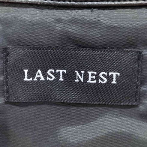 ラストネスト LAST NEST 25SS Leather Switching S/S Shirts フェイクレザー スイッチング 半袖 シャツ メンズ JPN:L