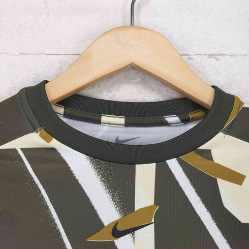 ナイキ NIKE DRY-FIT 総柄ゲームシャツ レディース M