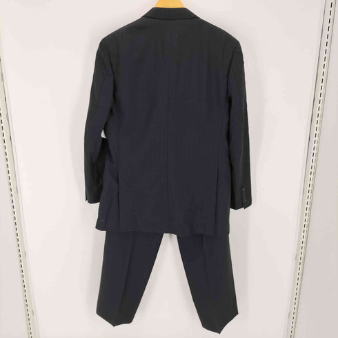 バーバリーロンドン BURBERRY LONDON 2B モヘヤ混 ピンストライプ ウールテーラードセットアップ メンズ AB7