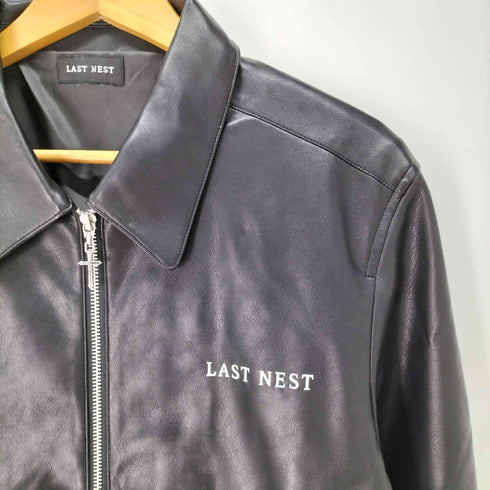 ラストネスト LAST NEST 25SS Leather Swing Top フェイクレザー スウィングトップ ジャケット メンズ JPN:L