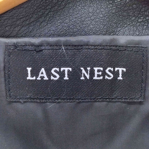 ラストネスト LAST NEST 25SS Leather Swing Top フェイクレザー スウィングトップ ジャケット メンズ JPN:L