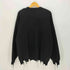 ダンケシェーン Danke Schon DAMAGE KNIT CREWNECK PALINDROMES メンズ import:L
