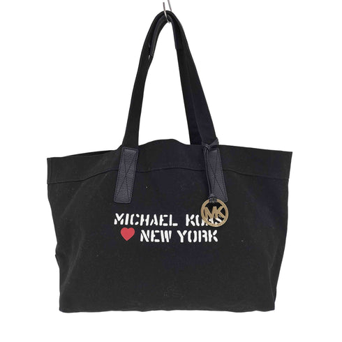 マイケルコース Michael Kors チャームキャンバストートバッグ レディース