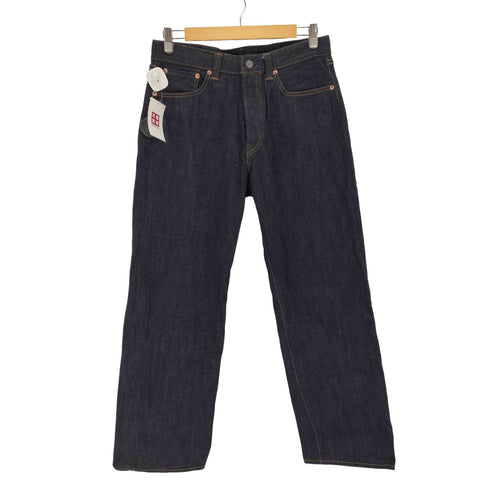 ザフラットヘッド the flat head 14.5oz 左綾ジンバブエコットン ワイドストレート ジーンズ メンズ W32 L34