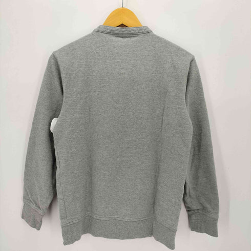 エディーバウアー Eddie Bauer ヘンリーネック スナップボタン スウェット メンズ import:XS